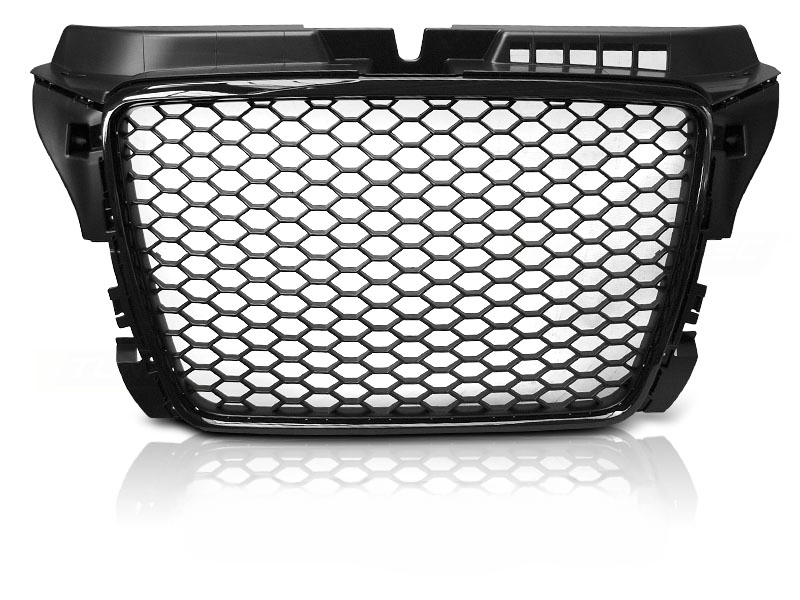 GRIGLIA SPORT NERO LUCIDO  ADATTO PER AUDI A3 08-12
