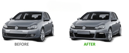 ART.5383 PARAURTI  ANTERIORI VW GOLF VI 6-12