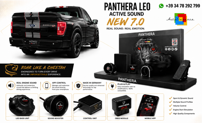 💕ART.2672 PANTHERA Soundsystem Booster 7.0-FORD  Shelby F150 Super Snake💕
