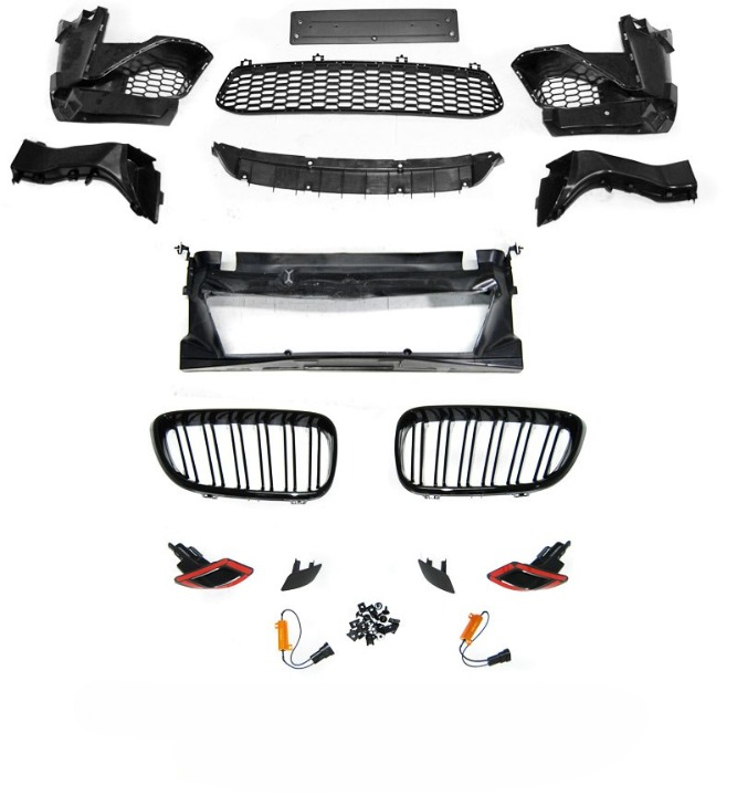 💕ART. 1836 PARAURTI ANTERIORE BMW  SERIE 1 F20 F21 2015-2018 LCI LOOK M2💕