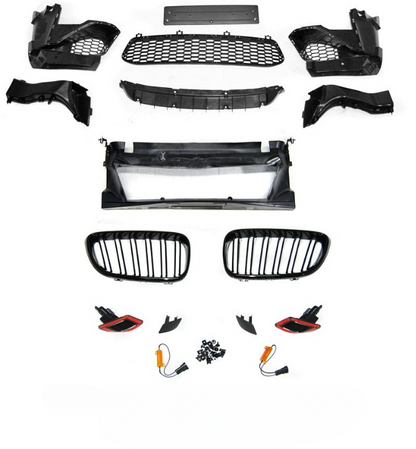 💕ART. 1836 PARAURTI ANTERIORE BMW  SERIE 1 F20 F21 2015-2018 LCI LOOK M2💕