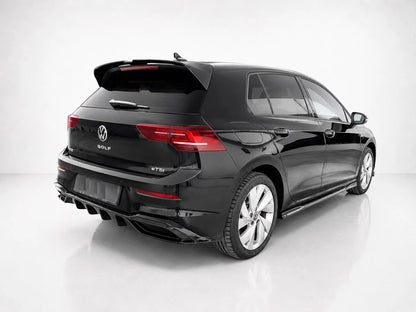 👉Estensioni laterali per Volkswagen Golf MK8/MK8 Facelift in ABS nero lucido👈