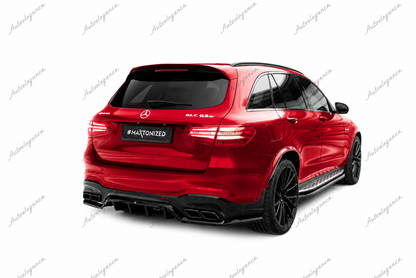 🔥ART.9807 SPLITTER POSTERIORE V.1 ADATTO PER MERCEDES-AMG GLC 63 SUV X253🔥