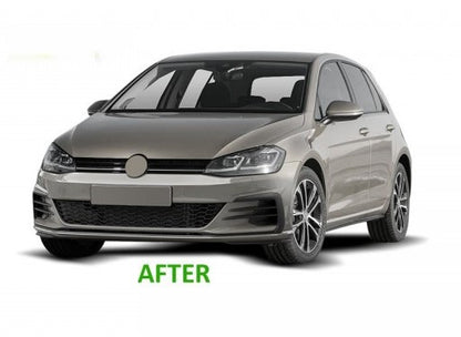 💥ART.3789 PARAURTI ANTERIORE SPORT adato per VW GOLF 7 17-19 LOOK GTI💥