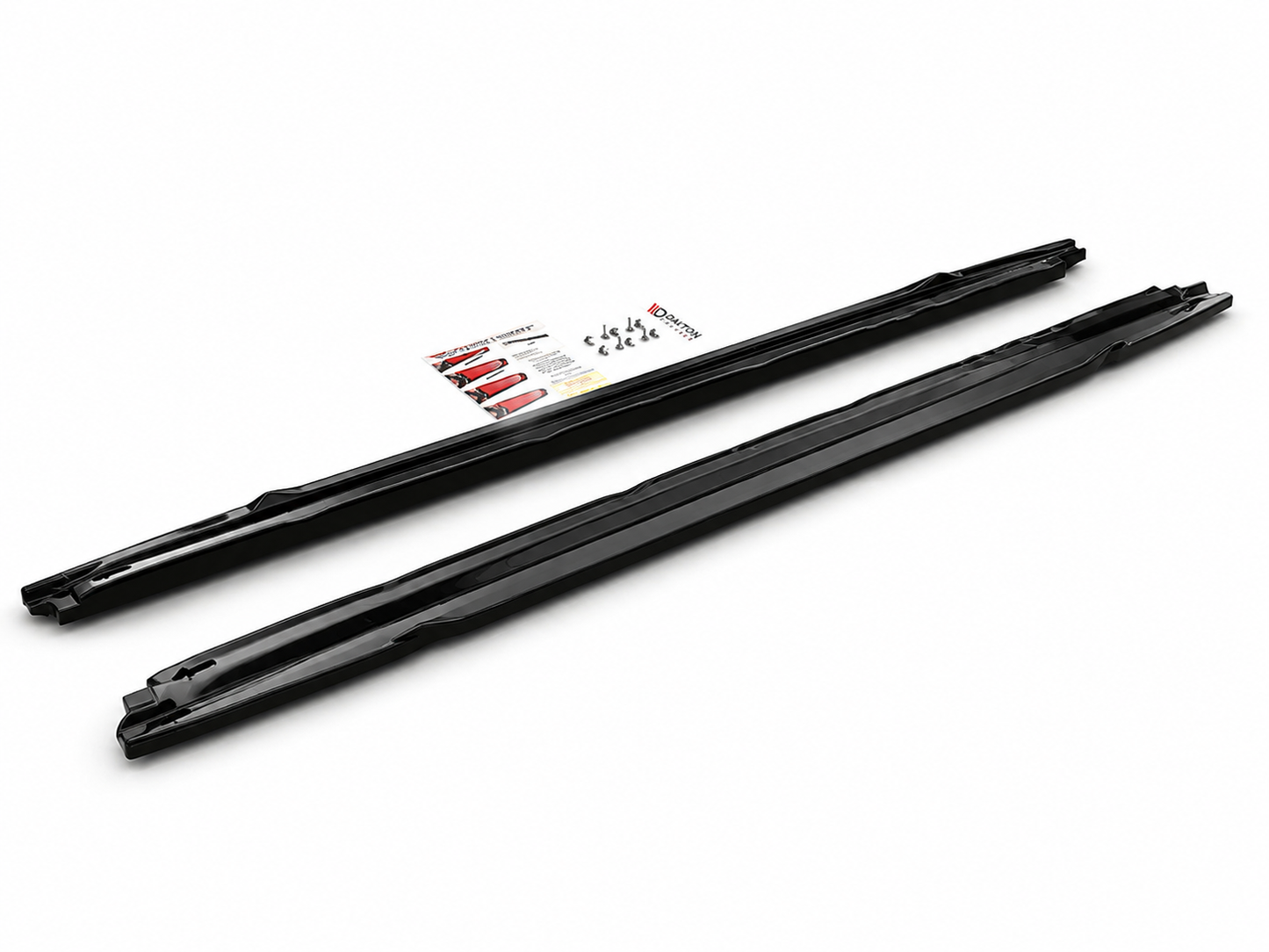 💕ART.2227   Sotto minigonne  adatto per  Audi S3 / A3 S Line 8Y  nero lucido 💕