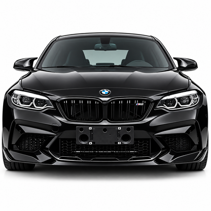 👉Splitter M Performance adatto per BMW M2 (F87) 15-21 Nero lucido👈