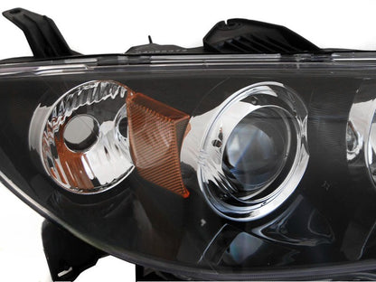 😎FARO ANTERIORE XENON NERO ADATTO PER MAZDA 3 03-09😎