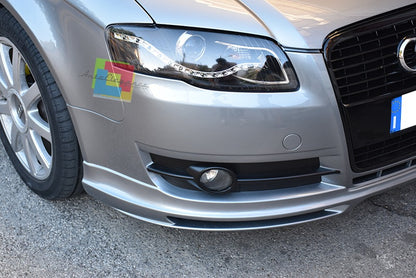 Fari LED DRL DAYLIGHT adatti per Audi A4 B7 (11.2004-03.2008) Nero