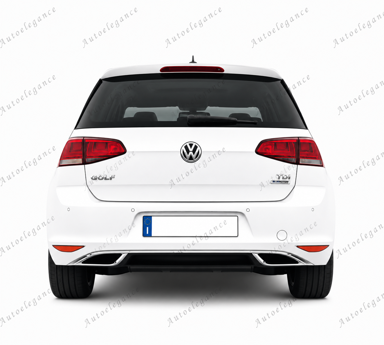 🔥ART.0138 DIFFUSORE PER VW GOLF 7 VII 12-16 SOTTO PARAURTI LOOK 7.5 IN ABS🔥