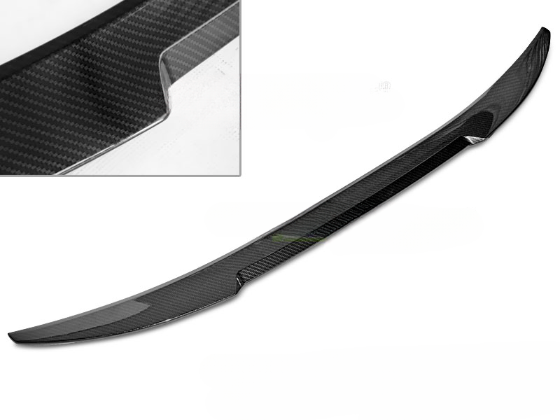 SPOILER BAGAGLIAIO V STYLE CARBON LOOK per BMW G30 17-20