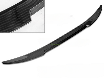 SPOILER BAGAGLIAIO V STYLE CARBON LOOK per BMW G30 17-20