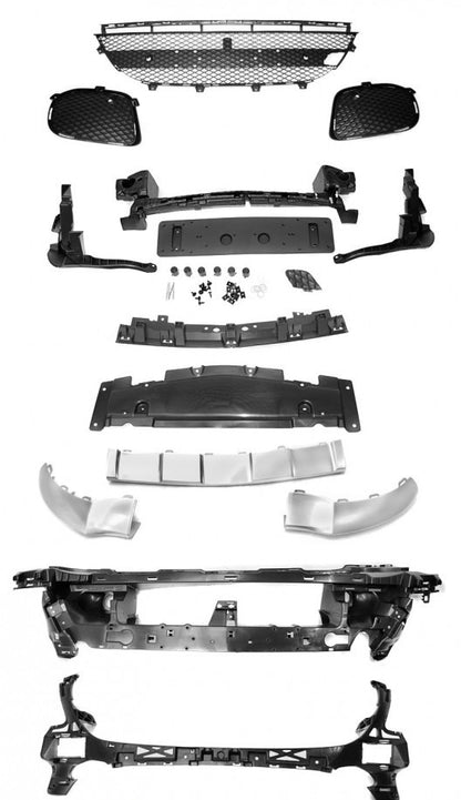 💥ART.3787 PARAURTI ANTERIORE SPORT adatto per MERCEDES GLE W166 15-18 LOOK AMG💥