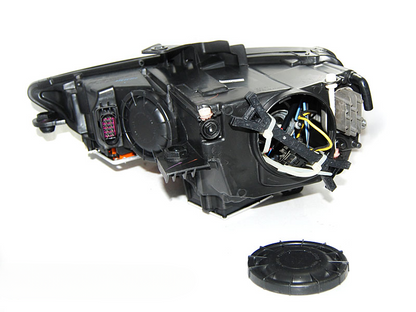 TUBO FARI DRL NERO per AUDI A3 8V 12-16