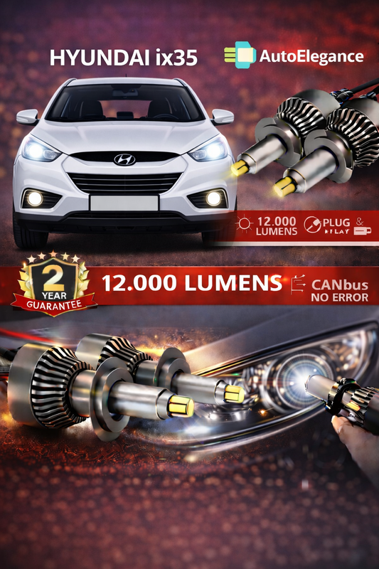 KIT LED Hyundai ix35 ANABAGLIANTI H7 CANBUS Bianco 6500K 360 gradi