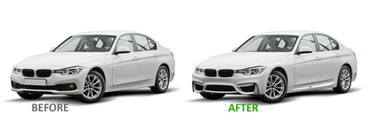 💫ART.9182 Paraurti Anteriore Sportivo PDC per BMW F30 / F31 2011-2018💫