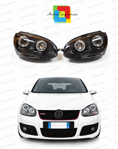 ART.0377 FARI ANTERIORI ADATTO PER VW GOLF 5