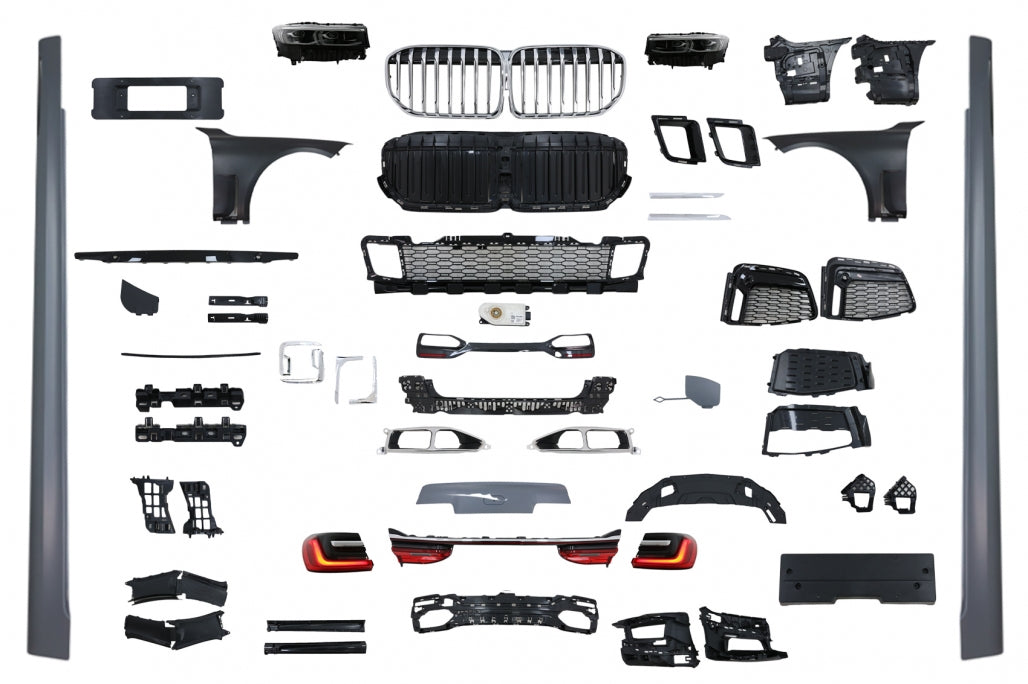 Kit carrozzeria adatto per BMW Serie 7 G12 (2015-2019) Conversione in G12 LCI 2020 Design