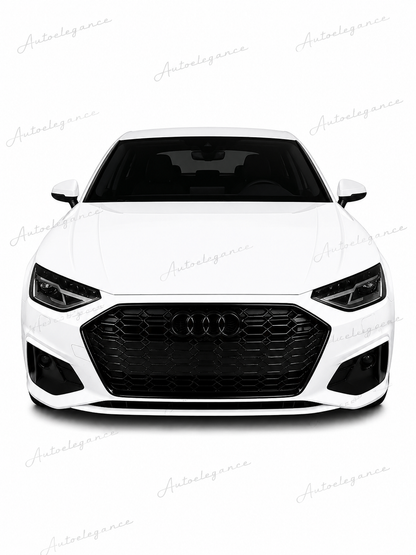 🔥ART.1779 GRIGLIA ADATTO PER  AUDI A4 B9 2020+ LOOK RS4 NERO LUCIDO🔥