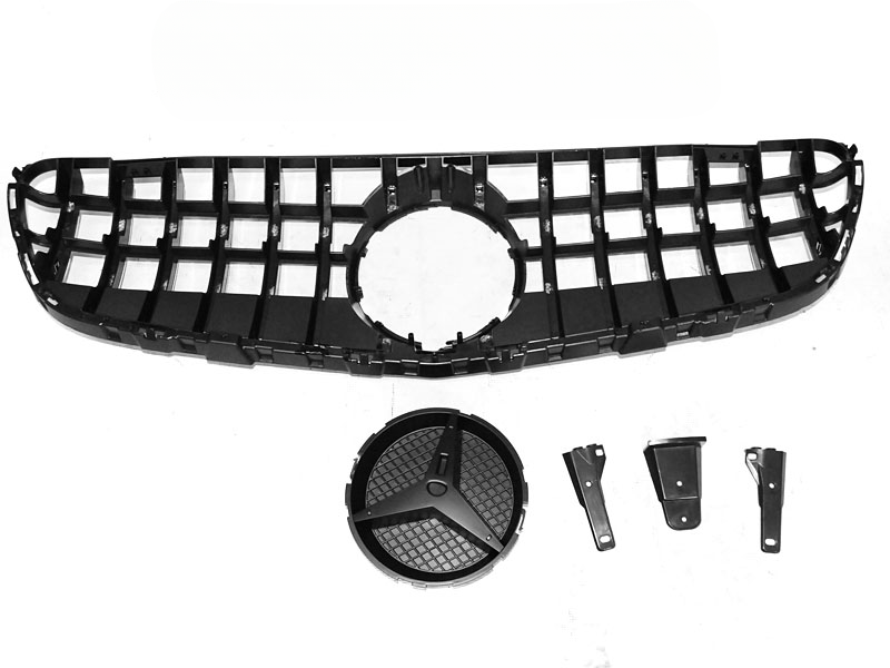 GLOSS BLACK SPORT GRILLE SUITABLE FOR MERCEDES GLC W253 15-18