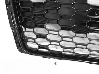 GRIGLIA SPORT NERO LUCIDO PDC ADATTO PER AUDI A4 B9 15-19