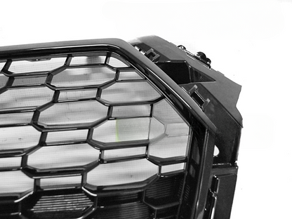 GRIGLIA SPORT NERO LUCIDO PDC ADATTO PER AUDI A4 B9 15-19