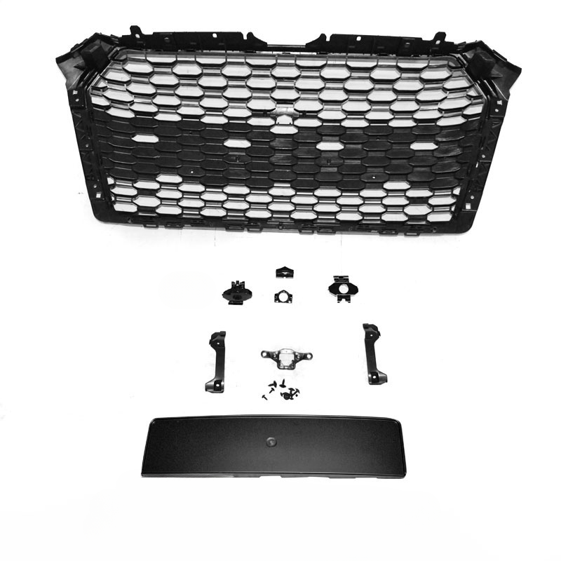 GRIGLIA SPORT NERO LUCIDO PDC ADATTO PER AUDI A4 B9 15-19