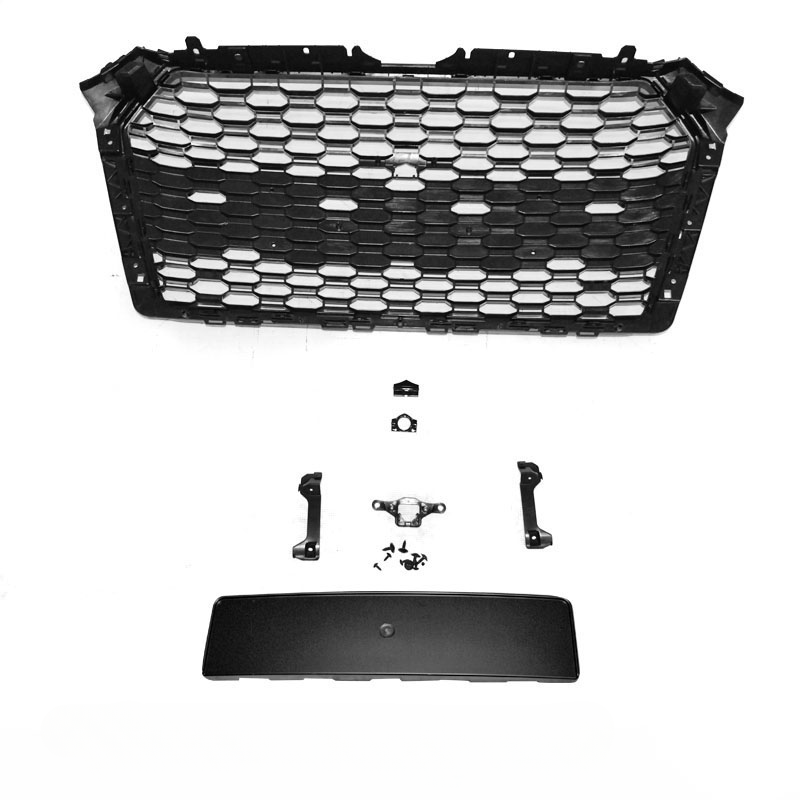 BLACK CHROME SPORT GRILLE SUITABLE FOR AUDI A4 B9 15-19