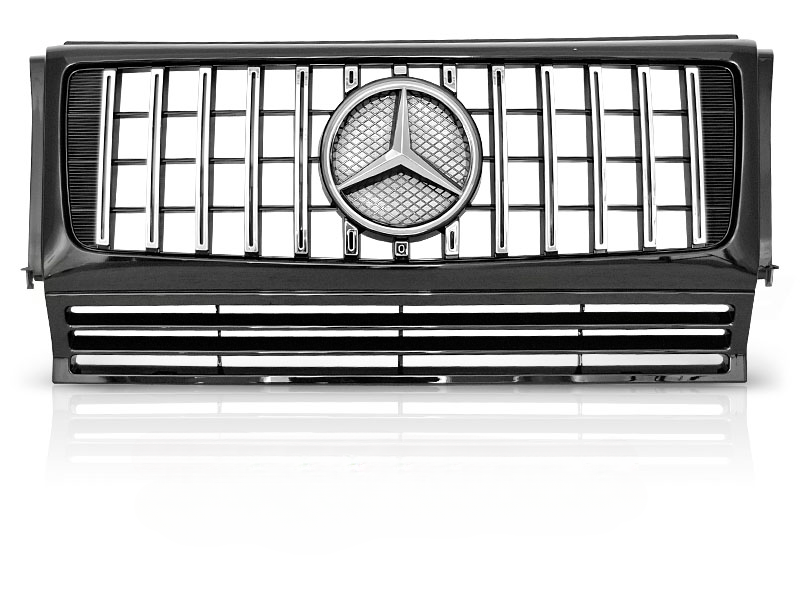 BLACK CHROME SPORT GRILLE SUITABLE FOR W463 90-12