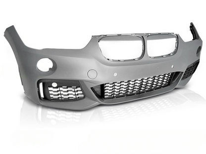 💫ART.7447 Paraurti Anteriore Look M-SPORT PDC per BMW X1 F48 2015-2020💫