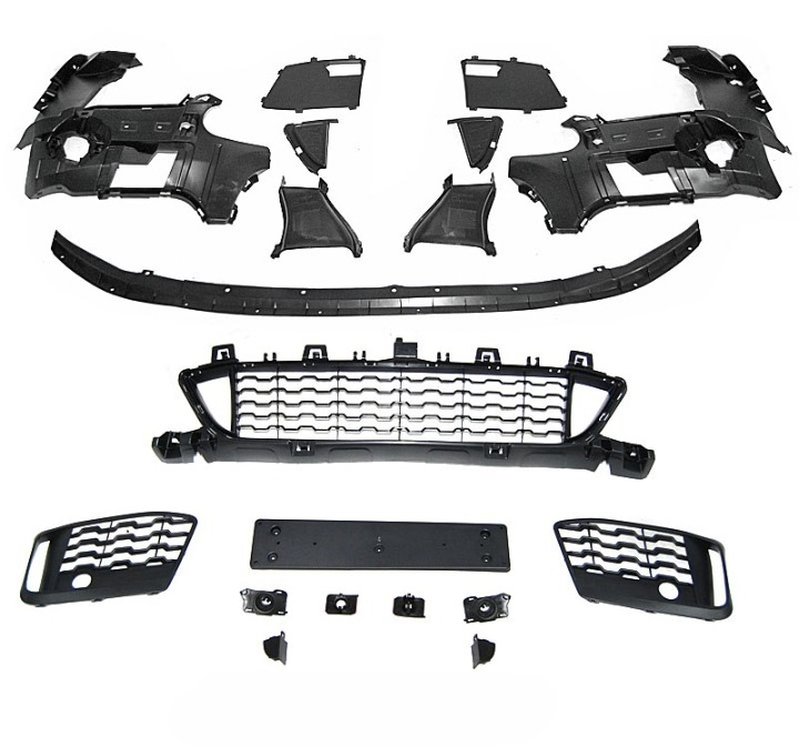 💫ART.7447 Paraurti Anteriore Look M-SPORT PDC per BMW X1 F48 2015-2020💫