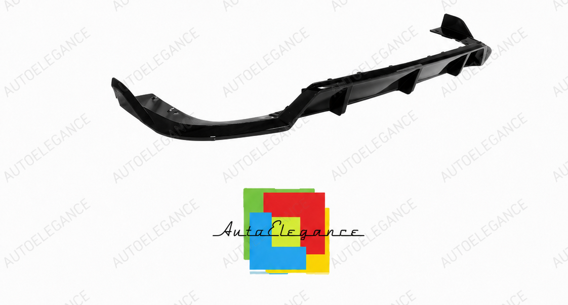 💕DIFUSORE BMW X5 G05 LCI 23- LOOK BLACK KNIGHT NERO LUCIDO💕