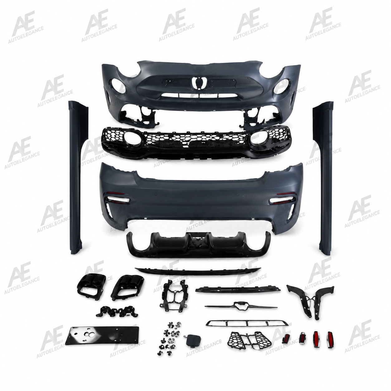 💕ART.9358 BODYKIT FIAT 500 LOOK ABARTH 695 (2007-2014)💕