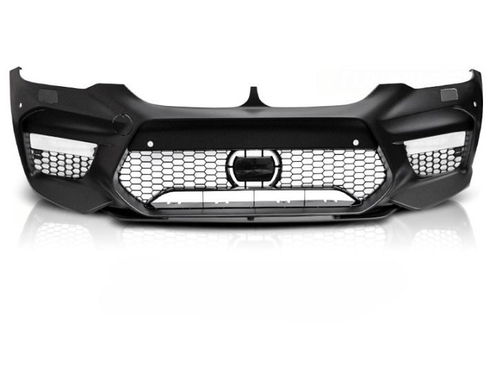 💫ART.7474 Paraurti Anteriore Look M-SPORT PDC + Spoiler per BMW G30 G31 17-20💫
