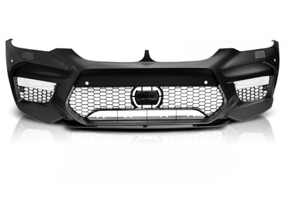 💫ART.7474 Paraurti Anteriore Look M-SPORT PDC + Spoiler per BMW G30 G31 17-20💫