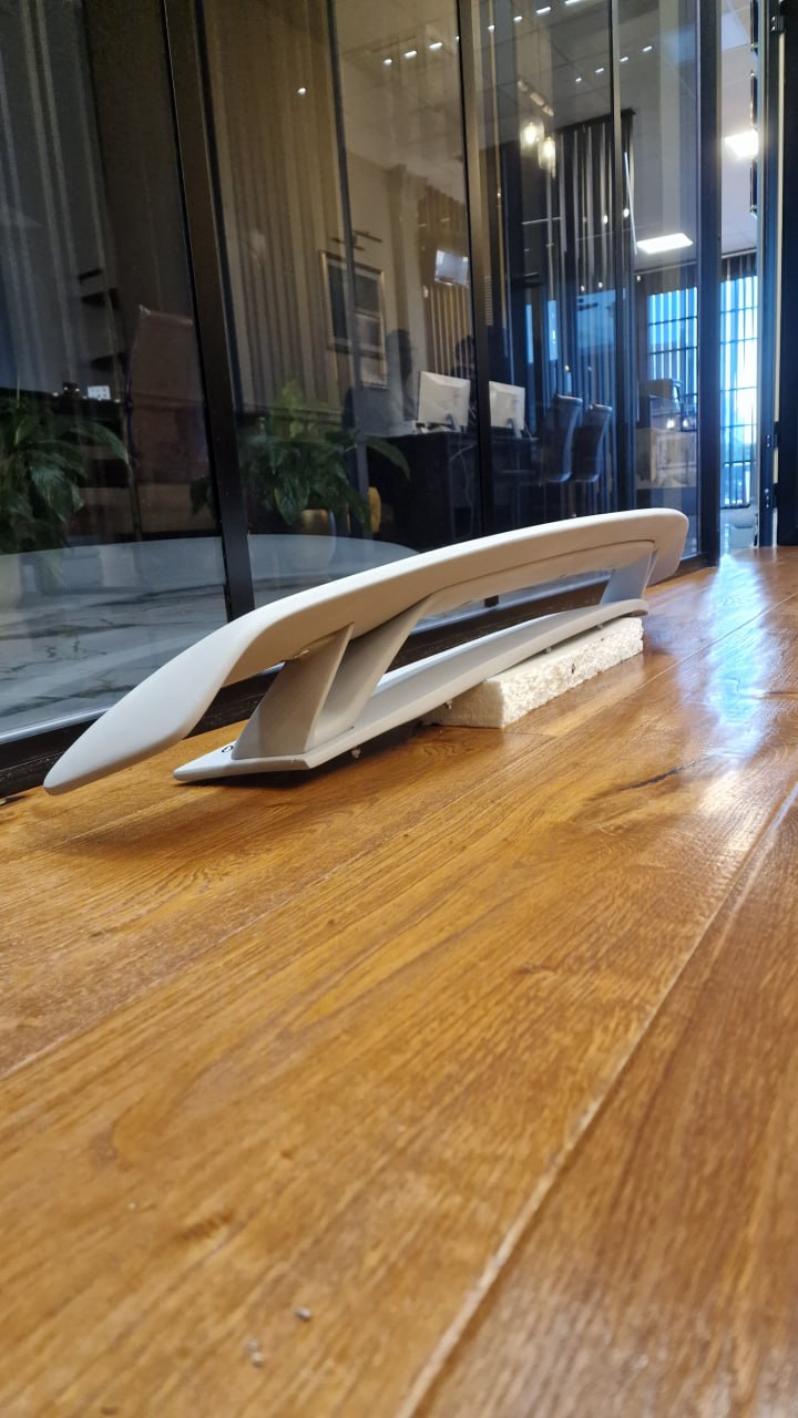 SPOILER POSTERIORE ADATTO PER AUDI TT 8J 2008-2016 LOOK TTRS DESIGN GREZZO