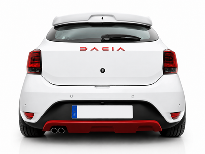 👉Spoiler tetto posteriore per Dacia Sandero MK2 12-20 in PU non verniciato👈