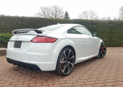 DIFFUSORE AUDI TT FV 8S 2015-2018 SLINE LOOK RSTT GREZZO