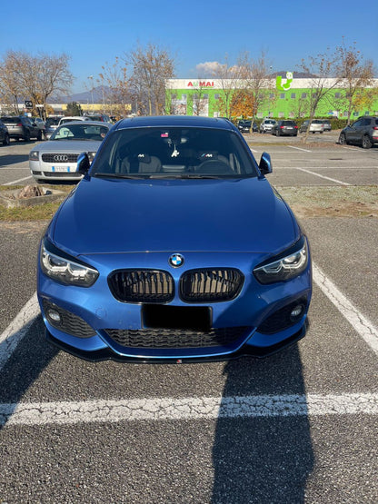 SPLITTER BMW SERIE 1 F20 F21 2015-2019 MSPORT NERO