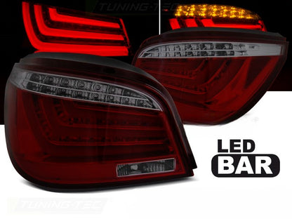 💫ART.6949 Fanale posteriore LED rosso fume adatto per BMW E60 LCI 2007-10💫