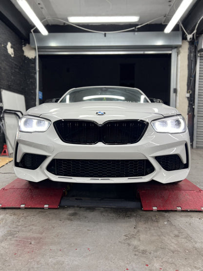 👉ART.1527 PARAURTI ANTERIORE BMW SERIE 1 F20 F21 2015-2018 LCI LOOK M2👈