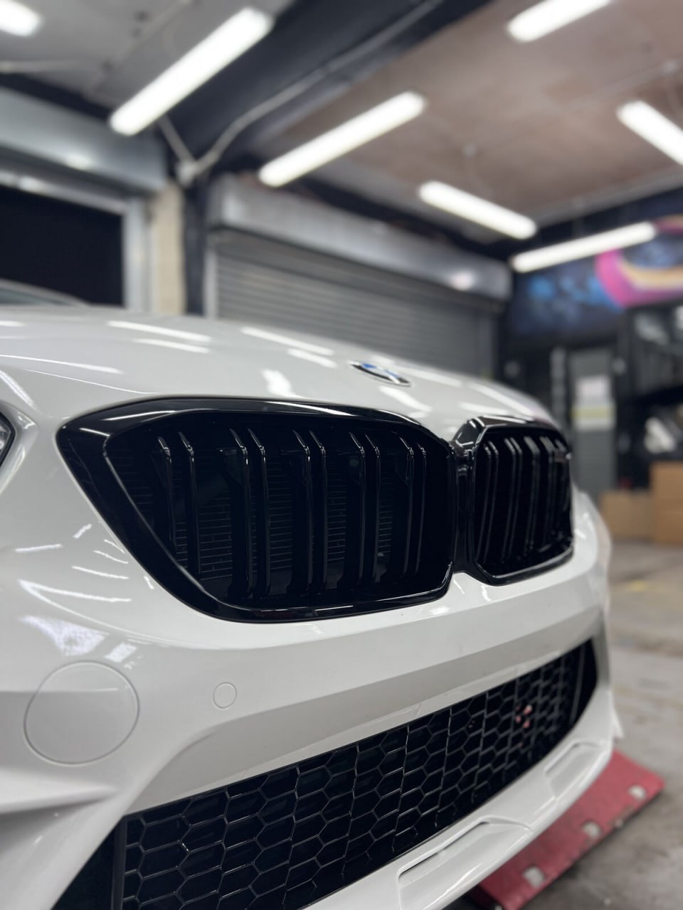 👉ART.1527 PARAURTI ANTERIORE BMW SERIE 1 F20 F21 2015-2018 LCI LOOK M2👈