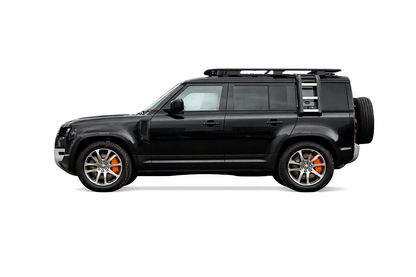 🔥COPRI PINZE FRENO IN ALLUMINIO ARANCIONI PER LAND ROVER DEFENDER 2020-2025🔥