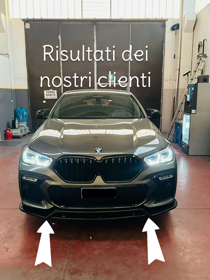 1026 SPLITTER X6 G06 2020-2023 MSPORT GLOSSY BLACK 