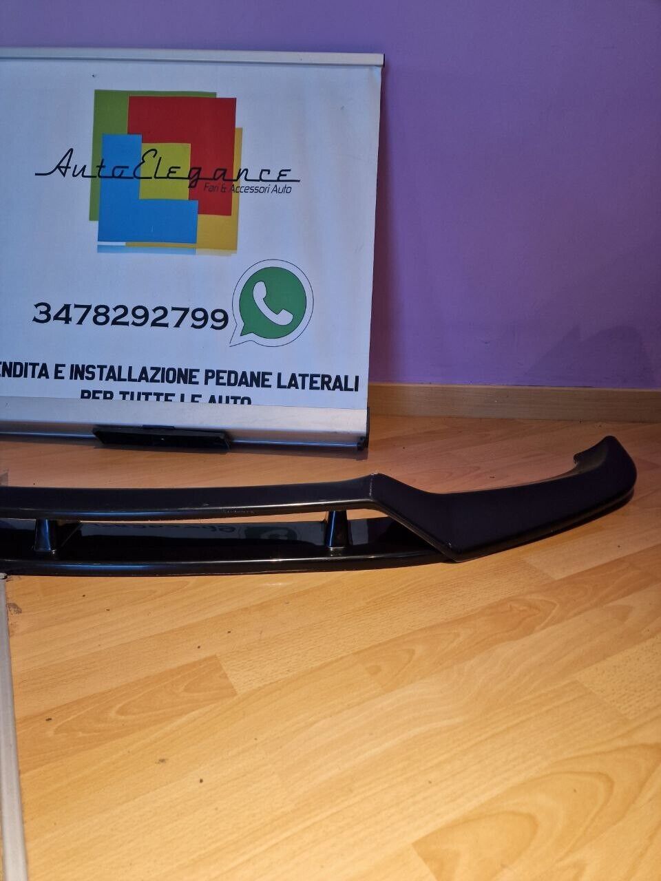 1026 SPLITTER X6 G06 2020-2023 MSPORT GLOSSY BLACK 