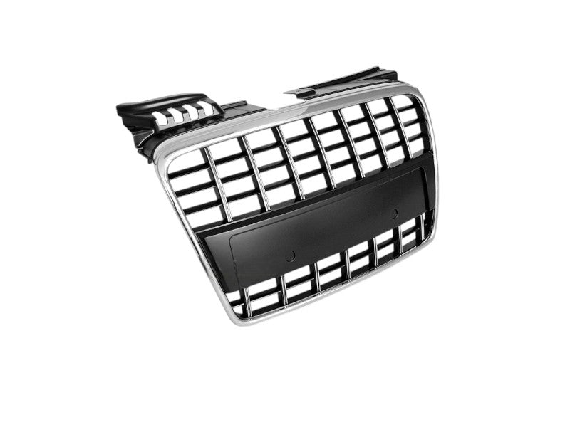 ✨ART.5625 GRIGLIA SPORTIVA CROMATA NERA ADATTO PER AUDI A4 B7 04-08✨