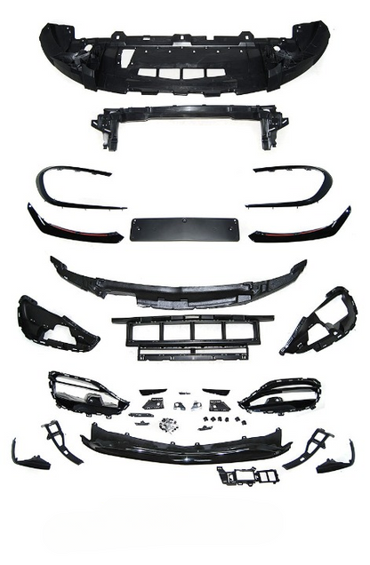 💫ART.7546 Paraurti Anteriore Look CLA45 AMG per Mercedes CLA W117 16-19💫