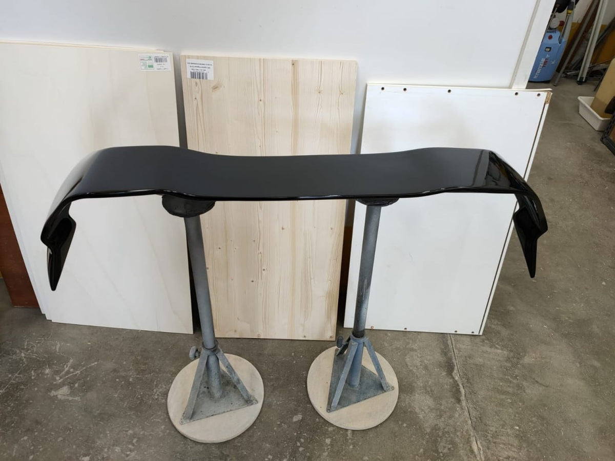 👉ART. 0112 SPOILER ADATTO PER RENAULT CLIO 4 IV STANDARD LOOK RS NERO LUCIDO👈