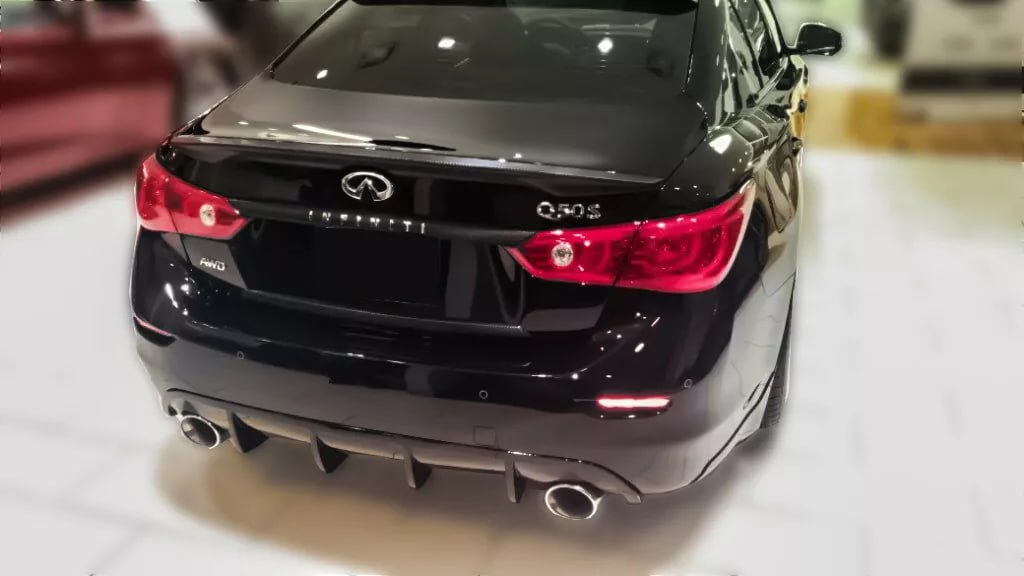 2086 DIFFUSORE Infiniti Q50 2013+ NERO OPACO