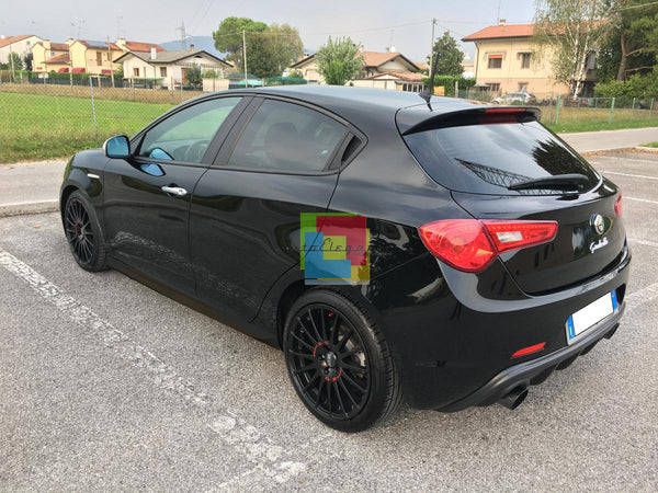 🔥ART.0121 MINIGONNE LATERALI PER ALFA ROMEO GIULIETTA 10-20  NERO LUCIDO🔥
