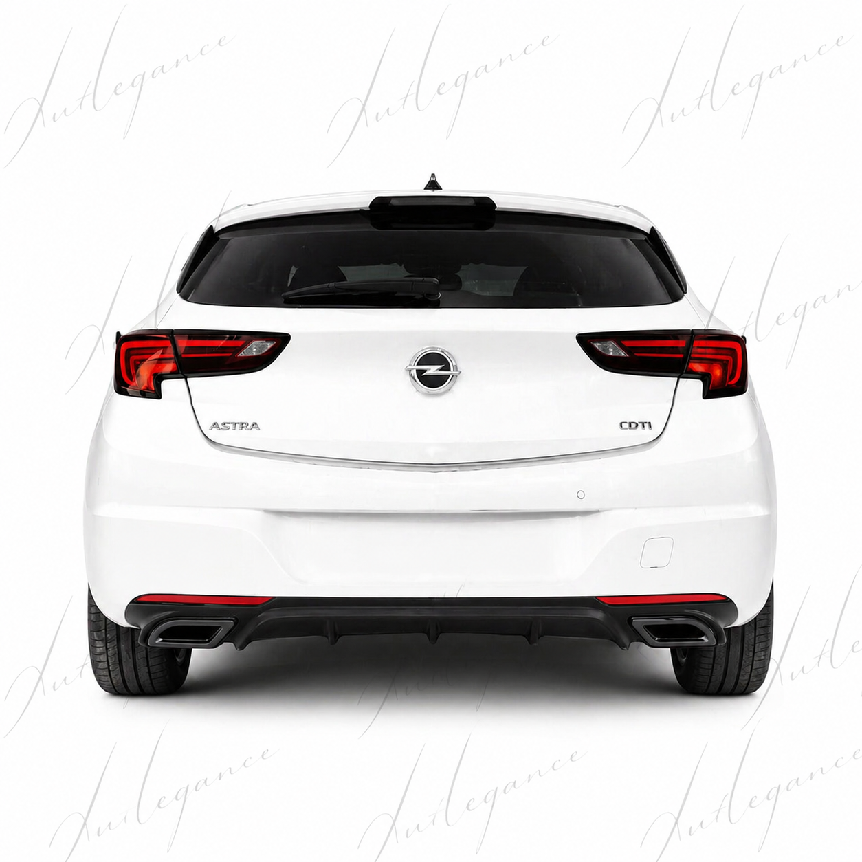 🔥ART.0312 DIFFUSORE ADATTO PER OPEL ASTRA K 2015-2021 LOOK SPORT NERO LUCIDO🔥